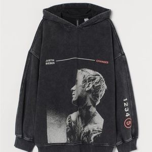 Hu0026M | Tops | Hm Justin Bieber Changes Hoodie | Poshmark